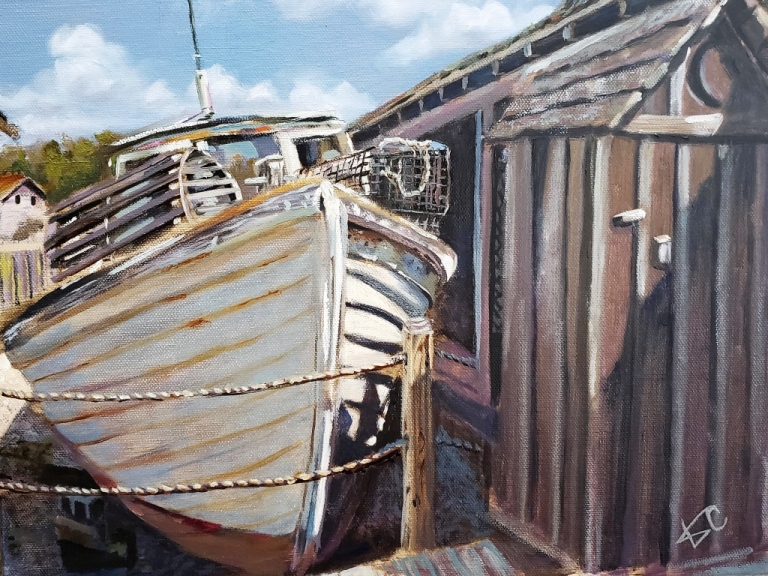 Pit Stop at the Dry Dock by Kim Cesaretti